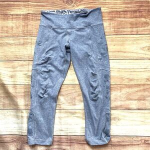Lululemon Leggings Size 27 Gray Waist Yoga Jogging Outdoor‎ Walking Casual Fall